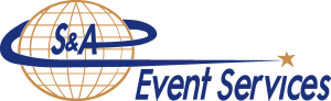 S&A Event Services Logo Vector