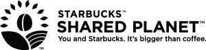 STARBUCKS SHARED PLANET Black Logo Vector