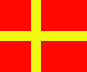 SWEDISH REGION OF SCANIA FLAG Logo Vector