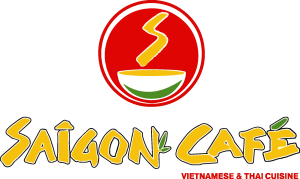 Saigon Cafe Logo Vector