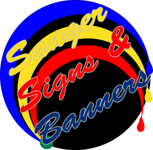 Sanger Signs Logo Vector
