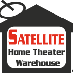 Satellite Home Theater Warehouse Logo Vector