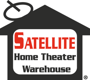 Satellite Home Theater Warehouse Logo Vector