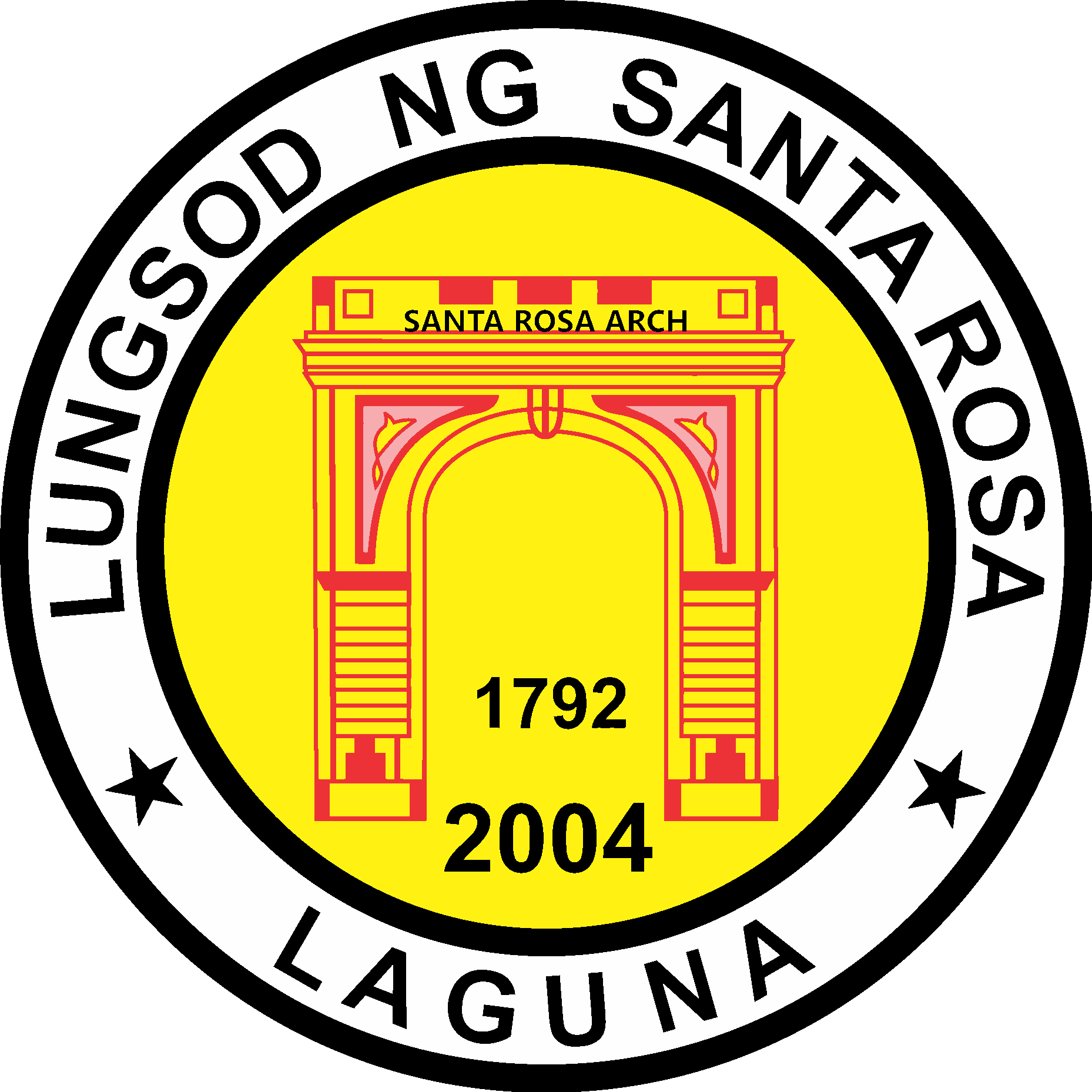 Seal of Santa Rosa, Laguna Logo Vector - (.Ai .PNG .SVG .EPS Free Download)