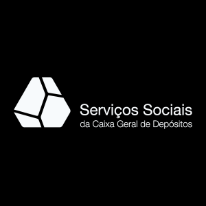 Serviços Sociais da Caixa Geral de Depósitos white Logo Vector