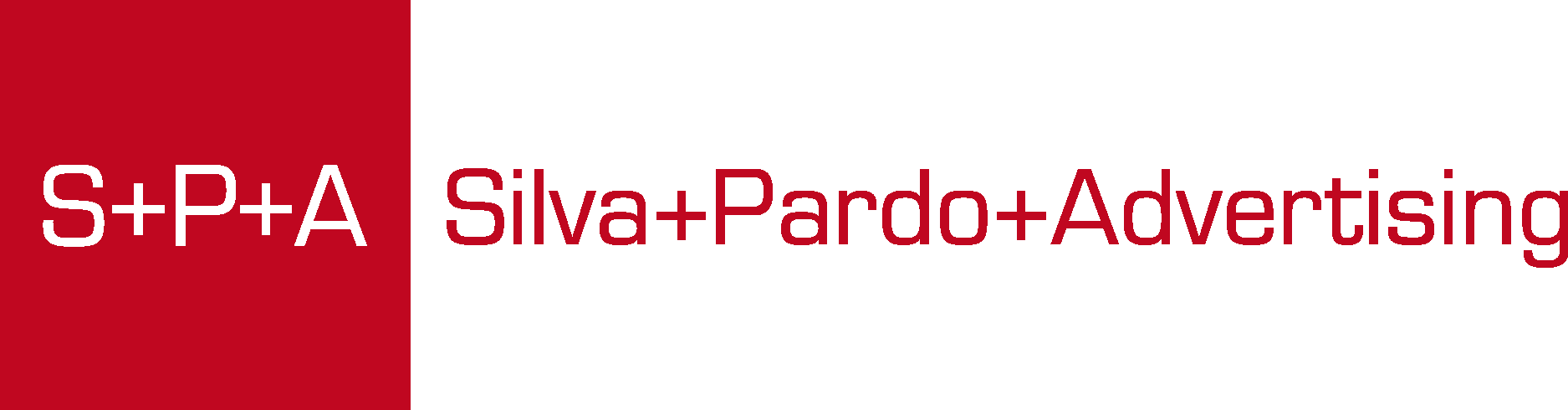 Silva+Pardo Advertising Logo Vector