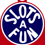 Slots A Fun Casino Logo Vector