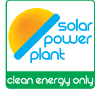 Solar Power Plant Logo Vector