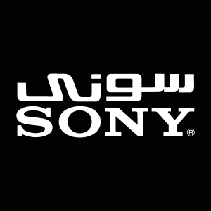 Sony Arabia white Logo Vector