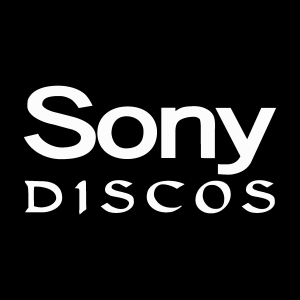 Sony Discos white Logo Vector