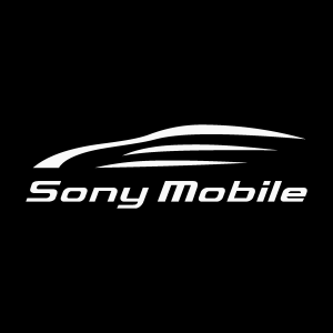 Sony Mobile white Logo Vector