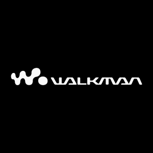 Sony Walkman white Logo Vector