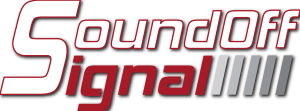 Sound Off Signal Logo Vector