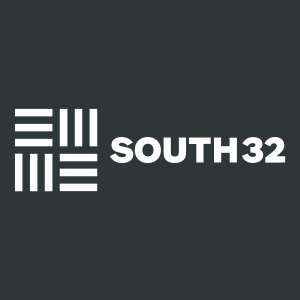 South32 White Logo Vector