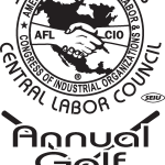 Southern Illinois Central Labor Council Annual Golf Event Logo Vector