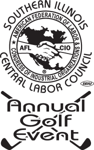 Southern Illinois Central Labor Council Annual Golf Event Logo Vector