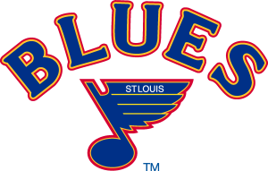 St. Louis Blues 1984 1987 Logo Vector