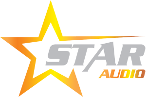 Star Audio Logo Vector