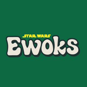 Star Wars EWOKS Logo Vector