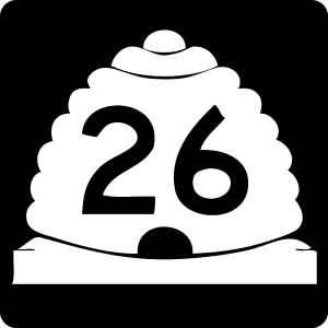 State Highway Utah Logo Vector