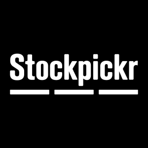 Stockpickr white Logo Vector