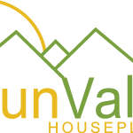 Sun Valley House Plans Logo Vector