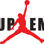 Supreme Jordan Logo Vector