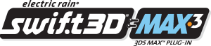 Swift 3D MAX version 3 Logo Vector