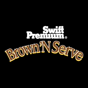 Swift Premium Brown’N Serve Logo Vector