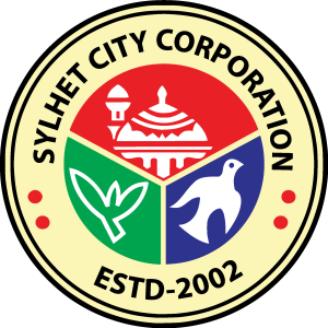 Sylhet City Corporation English Type Logo Vector