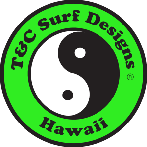 T&C Surf Designs Hawaii Logo Vector