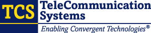 TCS   TeleCommunication Systems Logo Vector