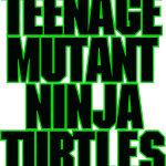 Teenage Mutant Ninja Turtles Wordmark Logo Vector