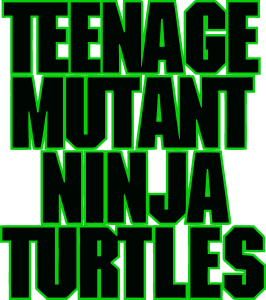 Teenage Mutant Ninja Turtles Wordmark Logo Vector