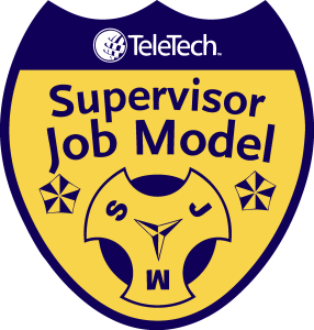 TeleTech Supervisor Job Model Logo Vector