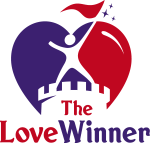 The Love Winner Logo Vector