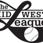 The Mid West League black Logo Vector