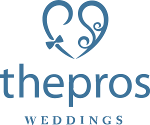 The Pros Weddings Logo Vector