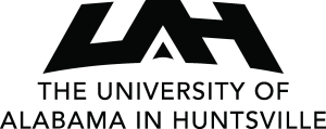 The University of Alabama in Huntsville  black Logo Vector
