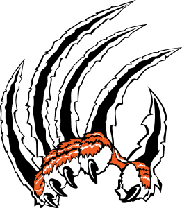 Tiger hand Logo Vector