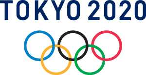 Tokyo 2020 Olympics Wordmark Logo Vector
