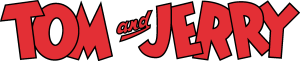 Tom and Jerry Wordmark Logo Vector