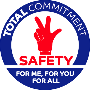 Total Commitment Safety for Me Logo Vector