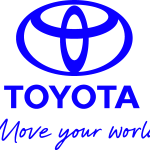 Toyota Move Your World blue Logo Vector