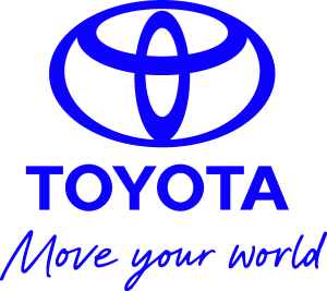 Toyota Move Your World blue Logo Vector