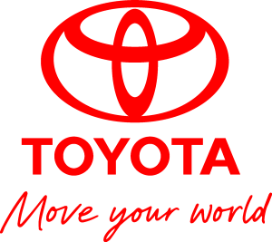 Toyota Move Your World red Logo Vector