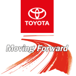 Toyota Moving Foward Logo Vector