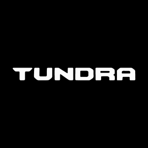 Toyota Tundra white Logo Vector
