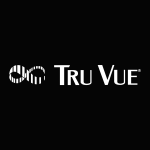 Tru Vue white Logo Vector