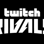 Twitch Rivals White Logo Vector